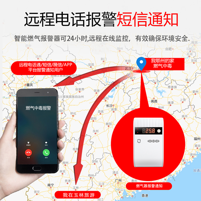 NB-IoT家用可燃?xì)怏w探測器智能氣感 燃?xì)庑孤﹫缶鱍G-05N